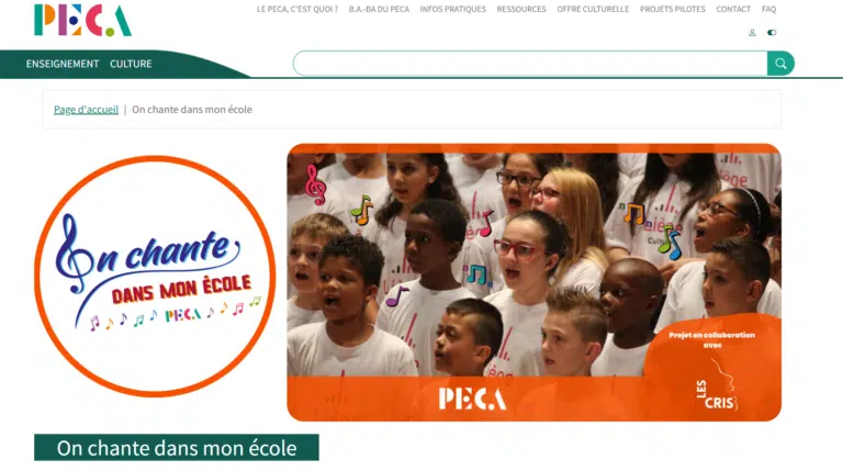 Formation « On chante dans mon école »